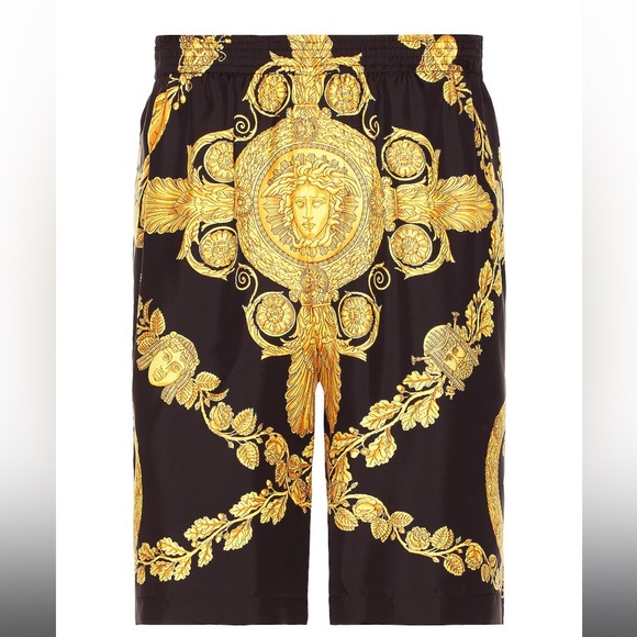 Versace Silk Shorts